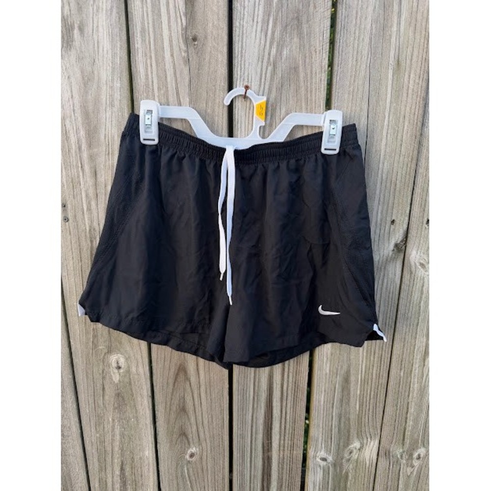 Athletic Running Nike Shorts Medium Black Dri-FIT Mesh Panel Workout